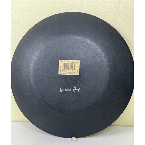 The Hearthside Collection Country Primitive Wood Plate Decor Star Baibara Lloyd - Picture 4 of 5